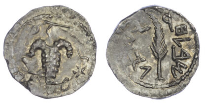 Judaea, Bar Kokhba Revolt, Silver Zuz, Year 2