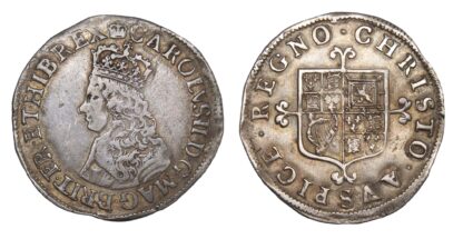 Charles II (1660-85) Hammered, First Issue Shilling