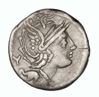 Roman Republic, Silver Denarius Brockage/Error