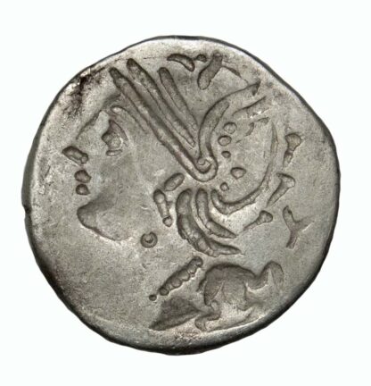 Roman Republic, Silver Denarius Brockage/Error