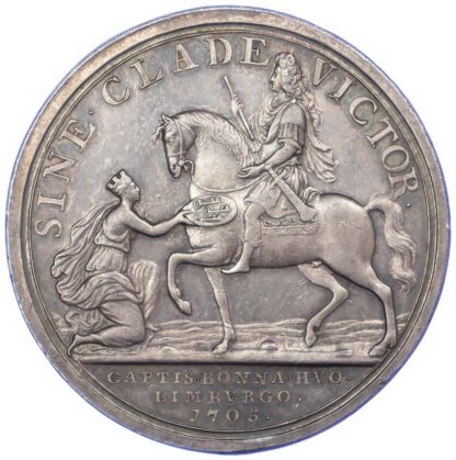 Duke of Marlborough, 1703, Silver Medal