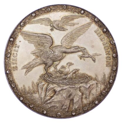 James II, Flight of Prince James, Silver Medal, 1688