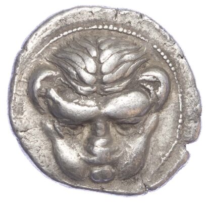 Bruttium, Rhegium, Silver Tetradrachm