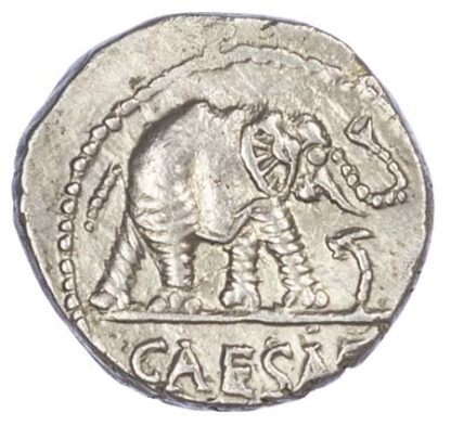 Julius Caesar, Silver Denarius