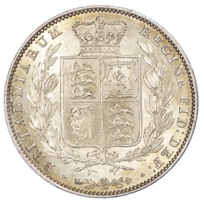 1850 Victoria Young Head Halfcrown