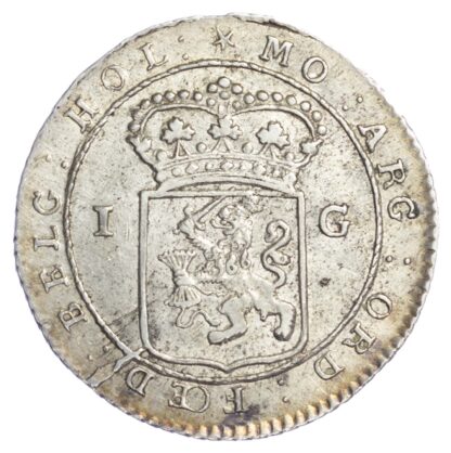 Netherlands, Dutch East Indies, Batavian Republic, silver Gulden, 1802