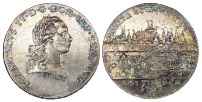 Germany, Regensburg, Francis II, silver Taler, 1793