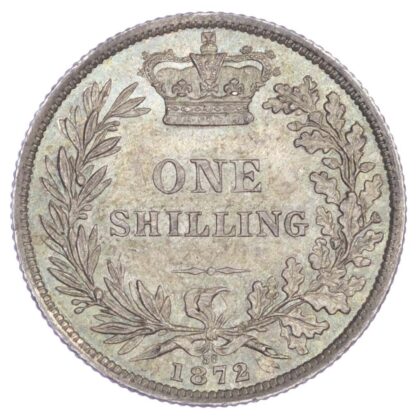 Victoria (1837-1901), Shilling, 1872, die number 36