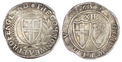 The Commonwealth (1649-60), 1652, Shilling