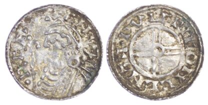 Canute (1016-35), Penny, Short cross type, Canterbury Mint