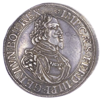 Germany, Augsburg, silver Reichstaler, 1642, with the title of Emperor Ferdinand III