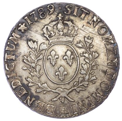 France, Kingdom, Louis XVI (1774-1793), silver Écu, 1789, Bayonne