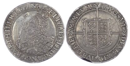 Elizabeth I (1558-1603), Crown, mm 1