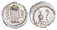 Cassius, Silver Denarius