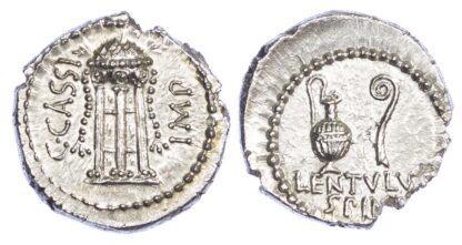 Cassius, Silver Denarius