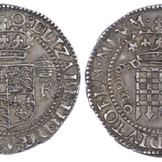 Elizabeth I (1558-1603), One Testern, ‘Portcullis Money’