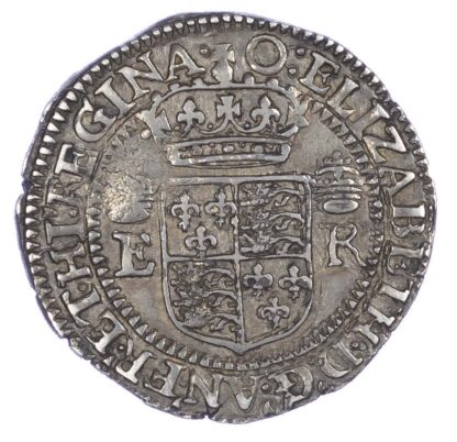 Elizabeth I (1558-1603), One Testern, ‘Portcullis Money’