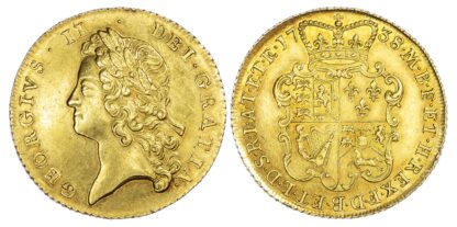 George II (1727-60), Two Guineas, 1738