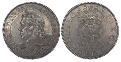 Oliver Cromwell (1656-58), Crown, 1658/7