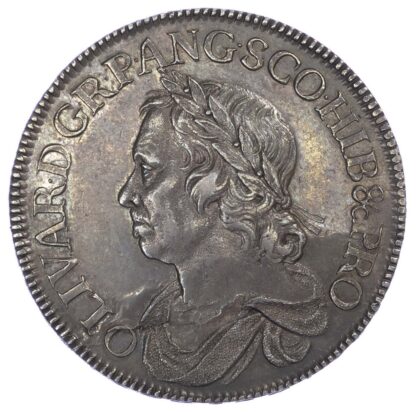 Oliver Cromwell (1656-58), Crown, 1658/7