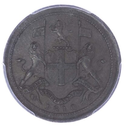 Malaysia, EIC, Penang, copper Half Cent, 1810