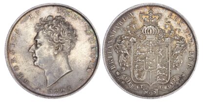 George IV (1820-30), 1825 Halfcrown, third reverse