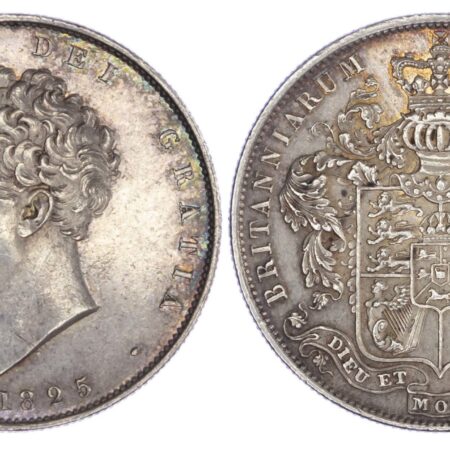 George IV (1820-30), 1825 Halfcrown, third reverse