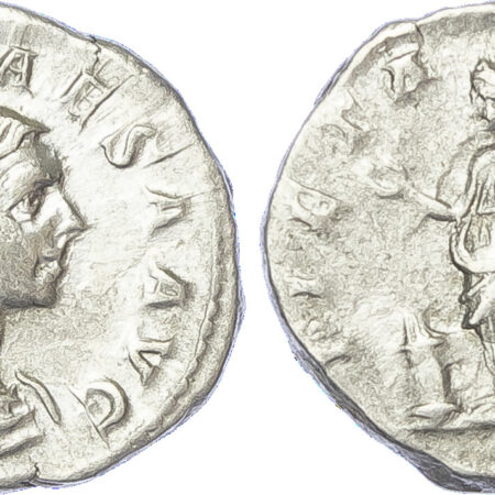 Julia Maesa (Grandmother of Elagabalus), Silver Denarius