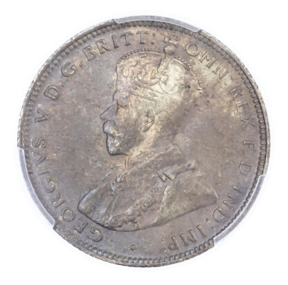 British West Africa, George V (1910-1936), silver Shilling, 1913 H - MS 62