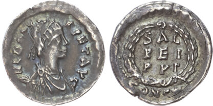 Leo I, Silver Siliqua