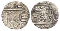 India, Sikh Empire, Ranjit Singh (VS 1858-1896 / 1801-1839 AD), silver Rupee