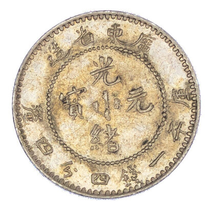 China, Kwangtung, silver 20 Cents