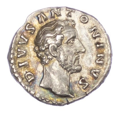 Divus Antoninus Pius, Silver Denarius