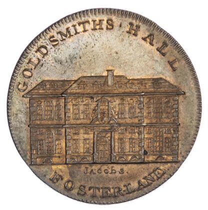 London, Peter Skidmore’s ‘Miscellaneous Series’ Penny, The Goldsmiths Hall