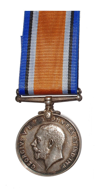 1914-1920 British War Medal awarded to Private Edward G. Marsh Lincolnshire Regiment