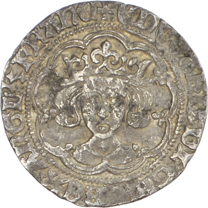 Edward IV (1471-1483), Second reign, Groat, London mint, type XVIII