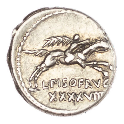 L. Calpurnius Piso, Silver Denarius