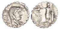 A. Postumius, Silver Denarius