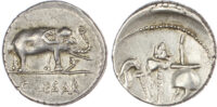 Julius Caesar, Silver Denarius