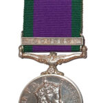 General Service Medal 1962-2007, one clasp, Borneo awarded to Police Constable, Bujang Bin Bokhari