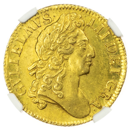 1701 William III Guinea NGC MS62