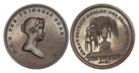 Death of Princess Charlotte, 1817, AE Memorial Medal