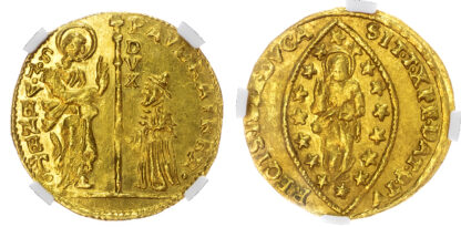 Italy, Venice, Paolo Rainier (1779-1789), gold Zecchino - MS 62