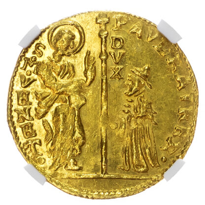 Italy, Venice, Paolo Rainier (1779-1789), gold Zecchino - MS 62