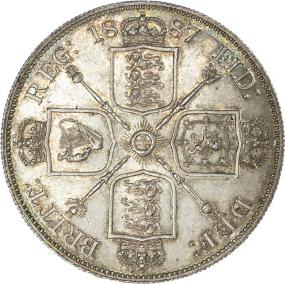 Victoria (1837-1901), Double Florin, 1887