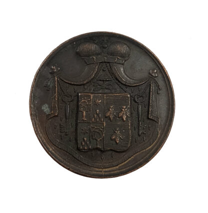 Papal States, Sede Vacante, Bronze Medal 1846