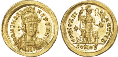 Honorius, Gold Solidus