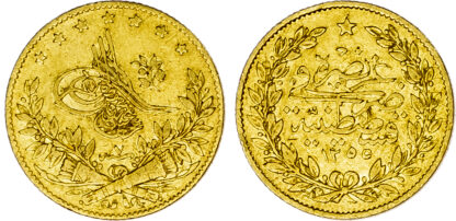 Ottoman Empire, 'Abd al-Mejid (1839-1861), gold 50 Kurush