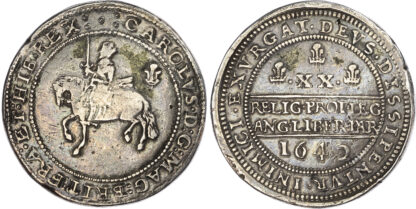 1642 Charles I Shrewsbury Pound S2197