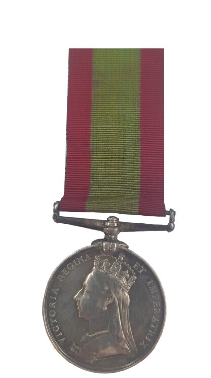 Afghanistan Medal 1878-1880 to Gunner H T Sylvester